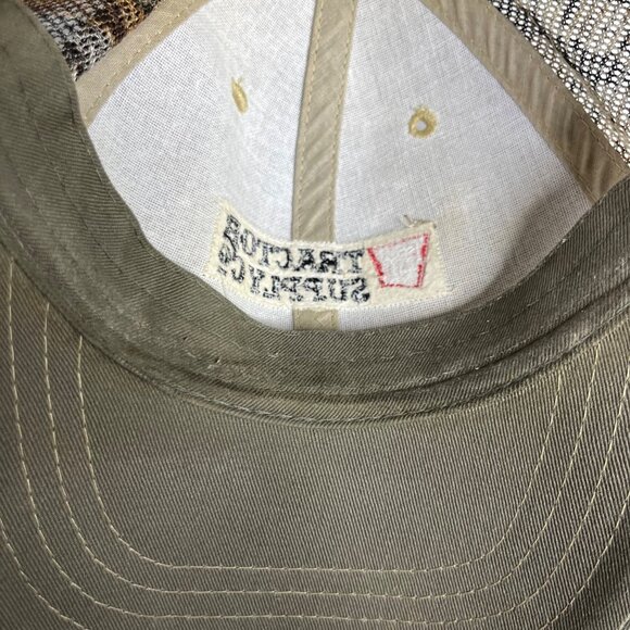 Tractor Supply Mens Hat Trucker Green Strap Back Mesh Size OS - Picture 10 of 10